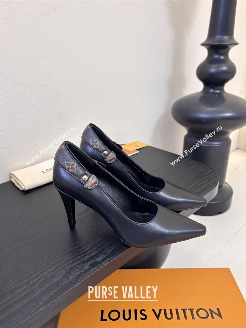 Louis Vuitton Legacy Pump 9cm in Black Calfskin 2026 (MD-26010703)