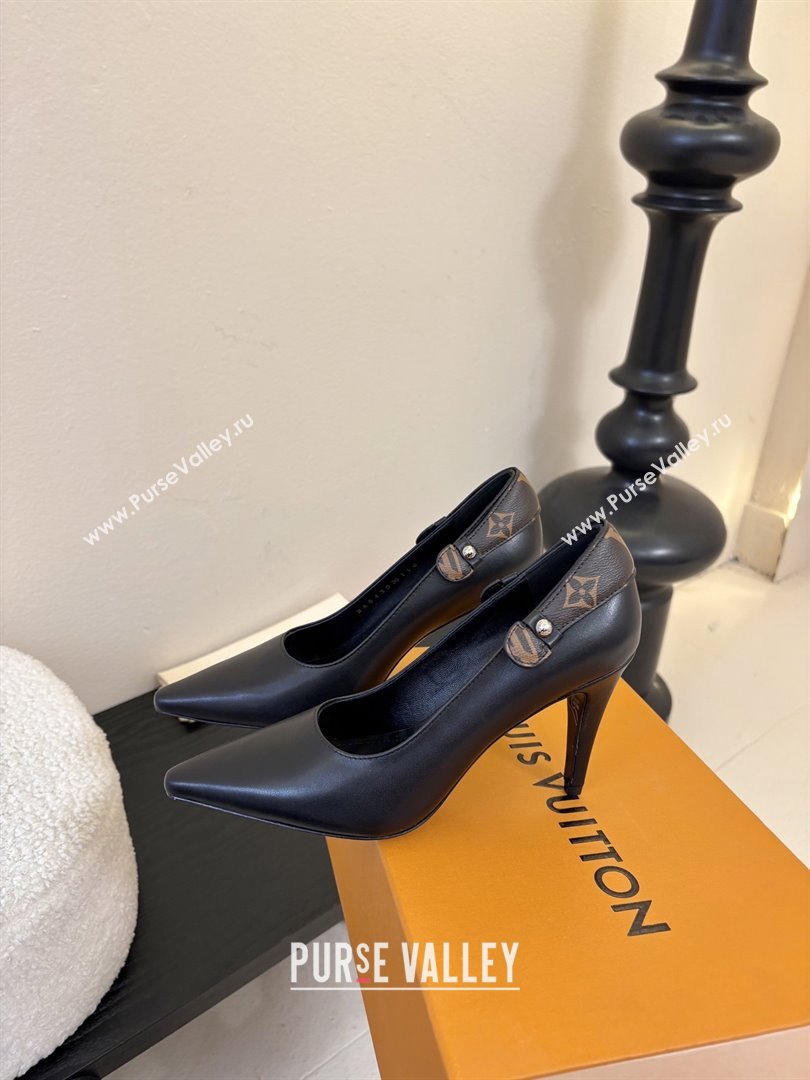 Louis Vuitton Legacy Pump 9cm in Black Calfskin 2026 (MD-26010703)