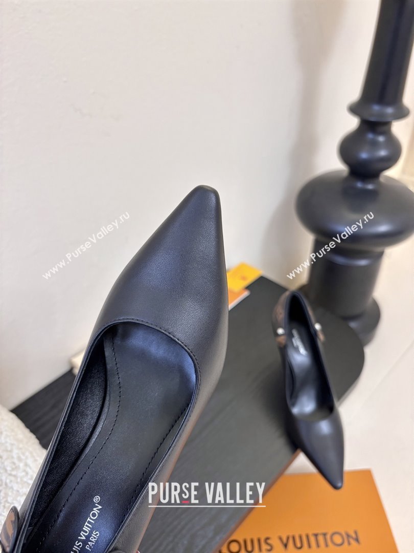 Louis Vuitton Legacy Pump 9cm in Black Calfskin 2026 (MD-26010703)