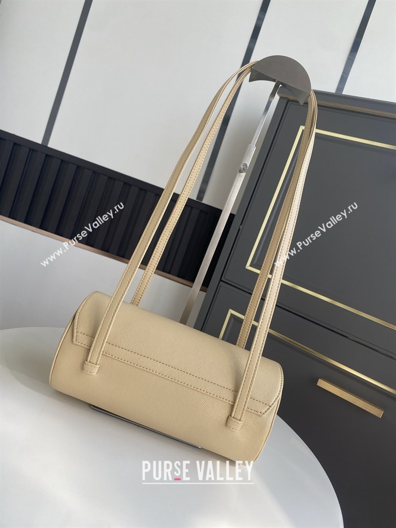 Chanel Small Bowling Bag in Beige Grained Shiny Calfskin AS6143 Spring-Summer 2026 (GANEN-26021207)