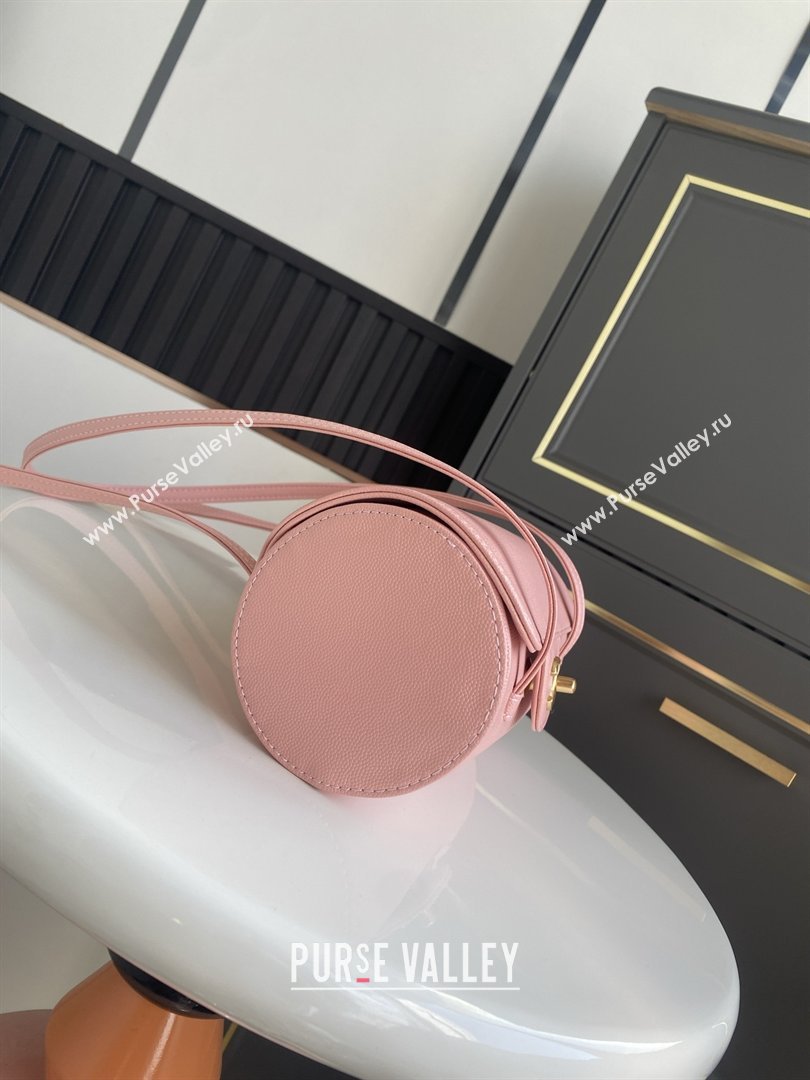 Chanel Small Bowling Bag in Pink Grained Shiny Calfskin AS6143 Spring-Summer 2026 (GANEN-26021210)