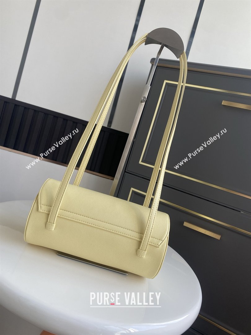 Chanel Small Bowling Bag in Yellow Grained Shiny Calfskin AS6143 Spring-Summer 2026 (GANEN-26021211)