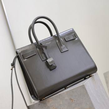 Saint Laurent Sac De Jour Small Tote bag in Grey Calfskin 378299 2026 (YY-26011311)