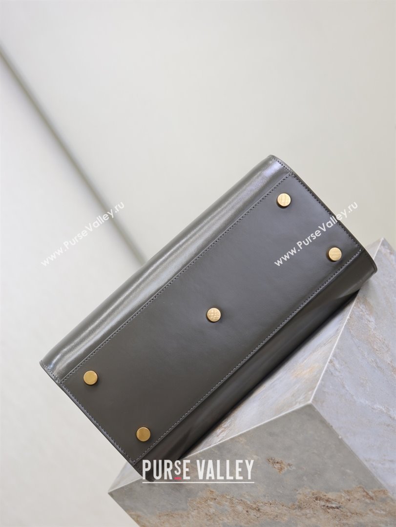 Saint Laurent Sac De Jour Small Tote bag in Grey Calfskin 378299 2026 (YY-26011311)