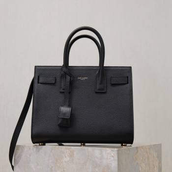 Saint Laurent Sac De Jour Baby Tote bag in Grained Leather 421863/477477 Black 2026 (YY-26011302)