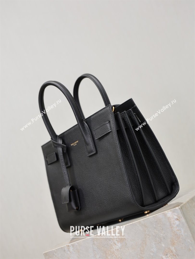 Saint Laurent Sac De Jour Baby Tote bag in Grained Leather 421863/477477 Black 2026 (YY-26011302)