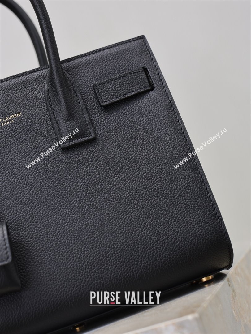 Saint Laurent Sac De Jour Baby Tote bag in Grained Leather 421863/477477 Black 2026 (YY-26011302)