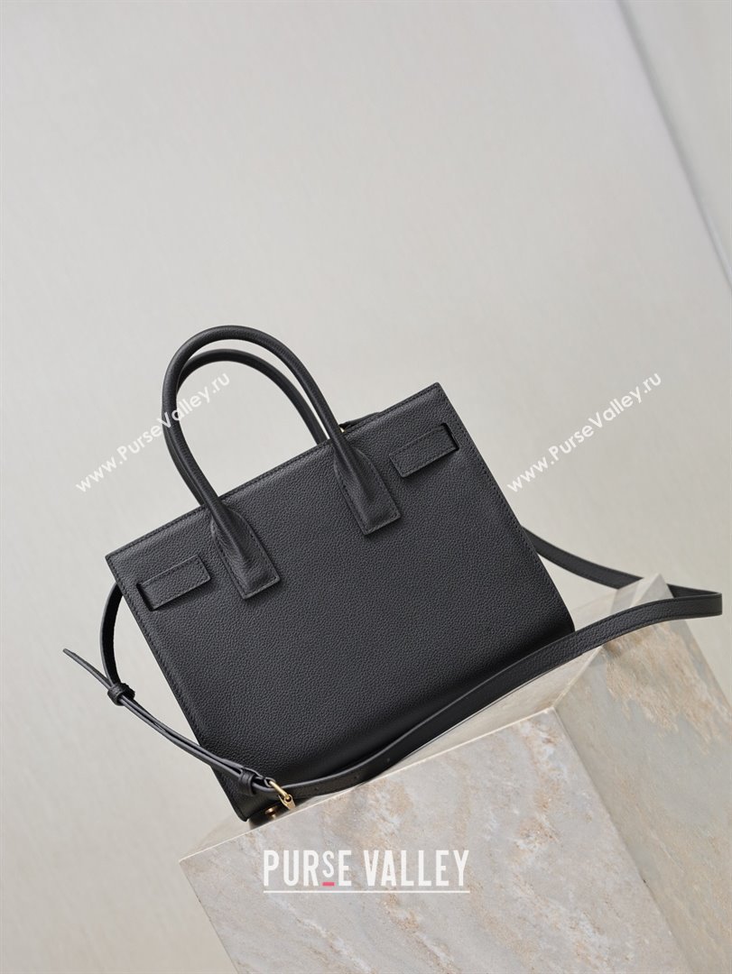 Saint Laurent Sac De Jour Baby Tote bag in Grained Leather 421863/477477 Black 2026 (YY-26011302)