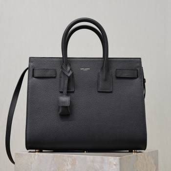 Saint Laurent Sac De Jour Small Tote bag in Grained Leather 378299 Black 2026 (YY-26011303)