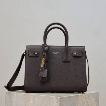Saint Laurent Sac De Jour Baby Tote bag in Grained Leather 421863/477477 Coffee 2026 (YY-26011306)