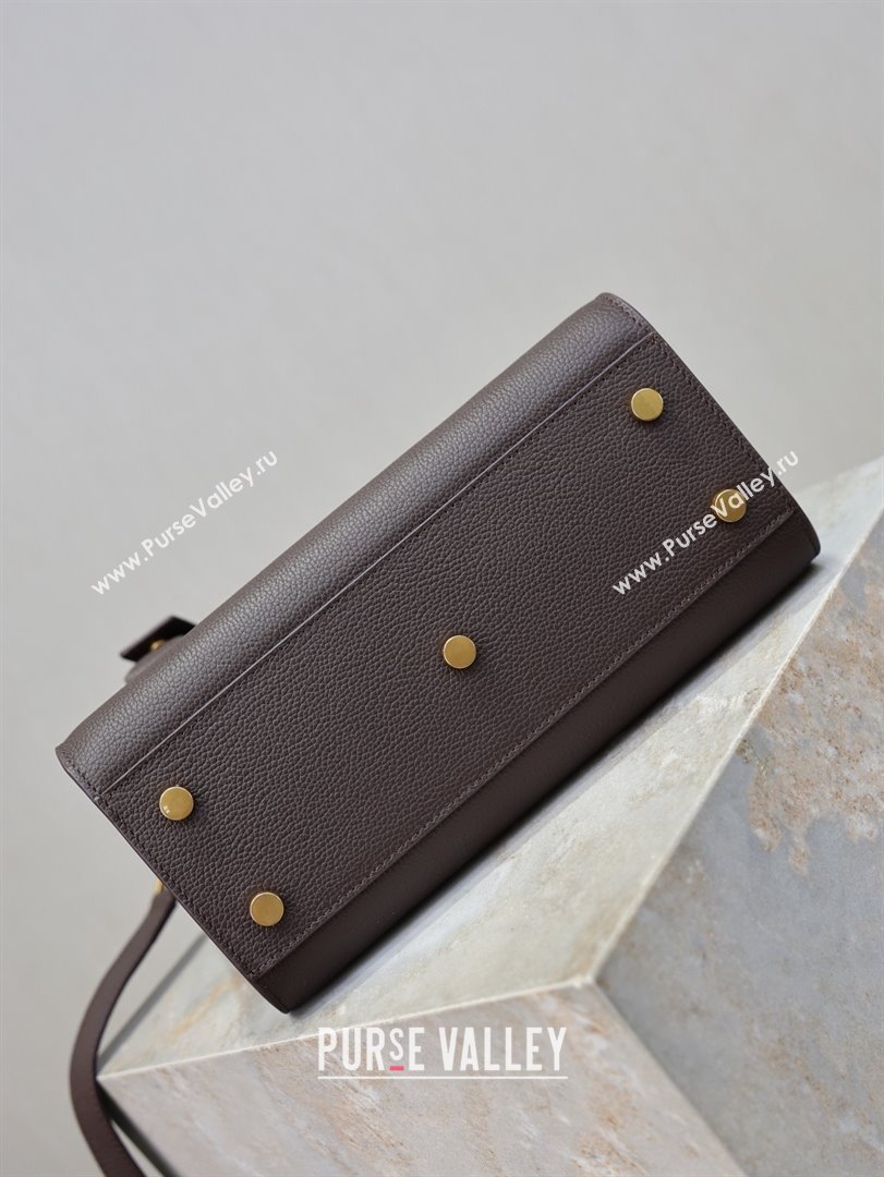 Saint Laurent Sac De Jour Baby Tote bag in Grained Leather 421863/477477 Coffee 2026 (YY-26011306)