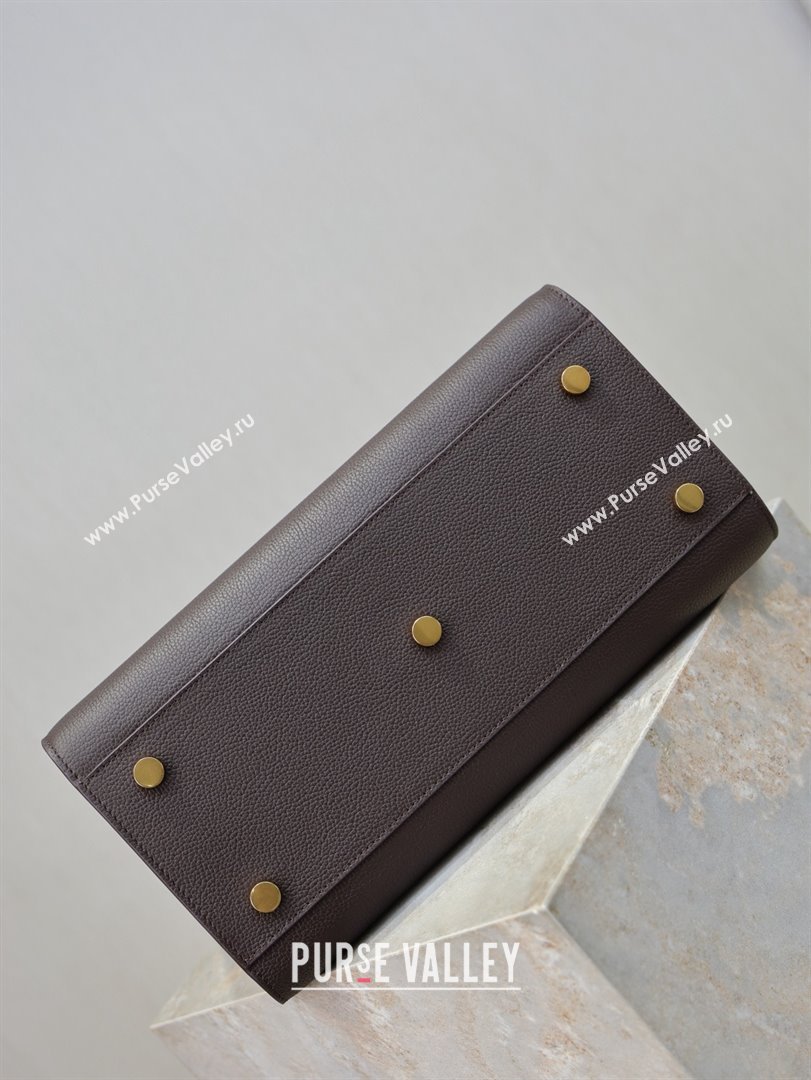 Saint Laurent Sac De Jour Small Tote bag in Grained Leather 378299 Coffee 2026 (YY-26011307)