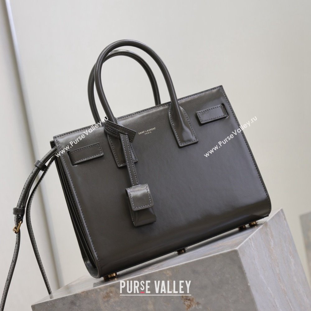 Saint Laurent Sac De Jour Baby Tote bag in Grey Calfskin 421863/477477 2026 (YY-26011310)
