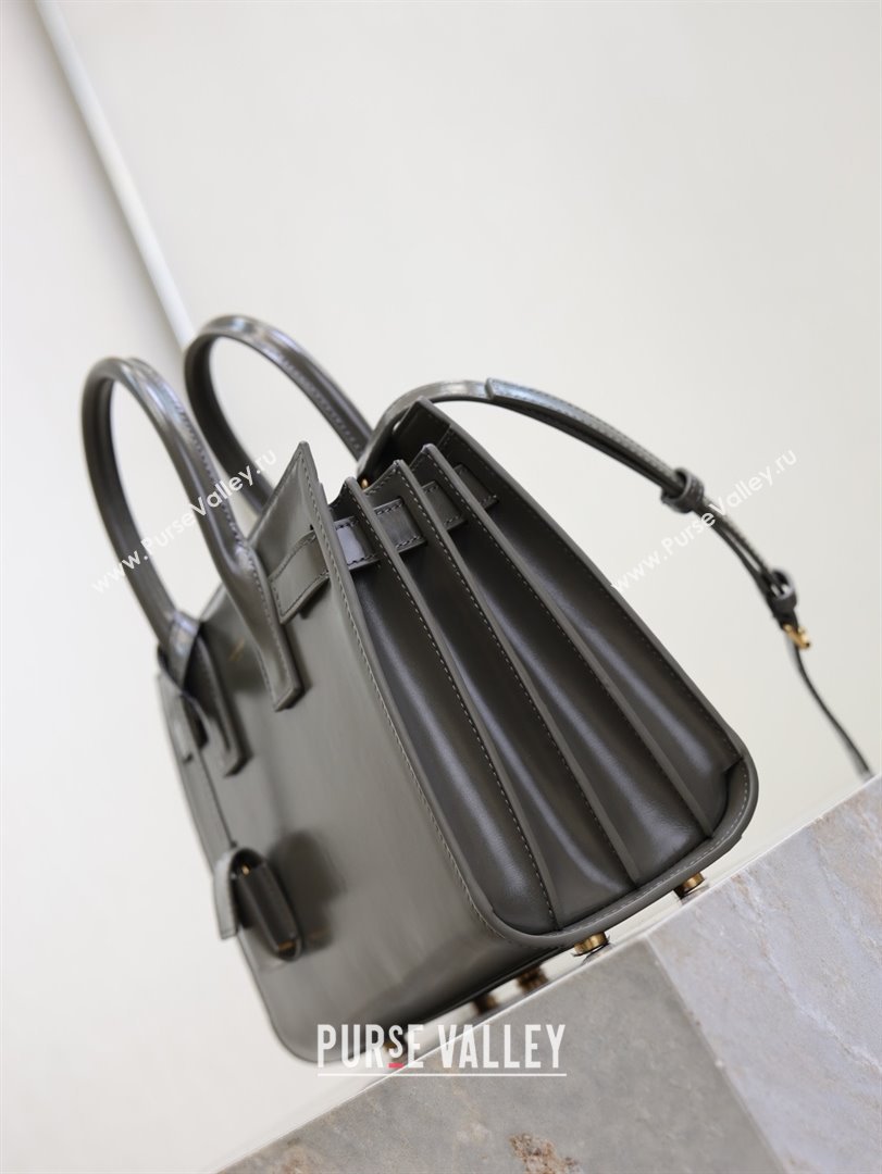 Saint Laurent Sac De Jour Baby Tote bag in Grey Calfskin 421863/477477 2026 (YY-26011310)