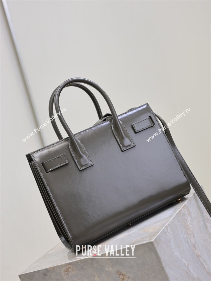 Saint Laurent Sac De Jour Baby Tote bag in Grey Calfskin 421863/477477 2026 (YY-26011310)
