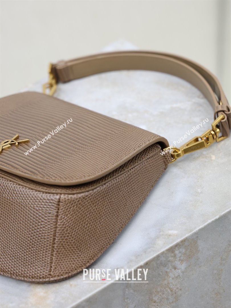 Saint Laurent Voltaire Bag in Lizard Calf Leather 753824 Brown 2026 (YY-26011612)