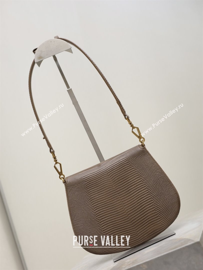 Saint Laurent Voltaire Bag in Lizard Calf Leather 753824 Brown 2026 (YY-26011612)