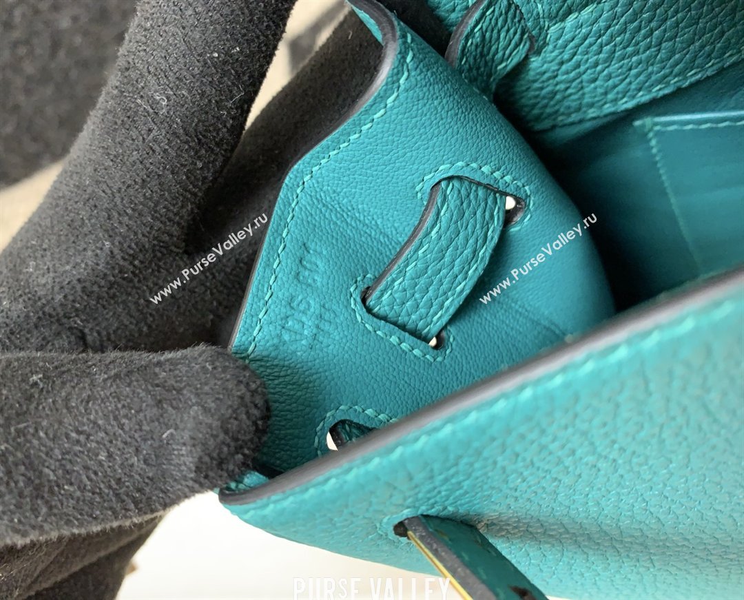 Hermes Kelly Ado Backpack 22cm in Togo Leather Verona Green/Gold 2026(Half Handmade) (XX-26012109)