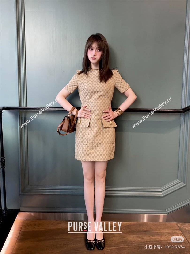 Gucci GG Dress G012201 Beige 2026 (Q-26012201)