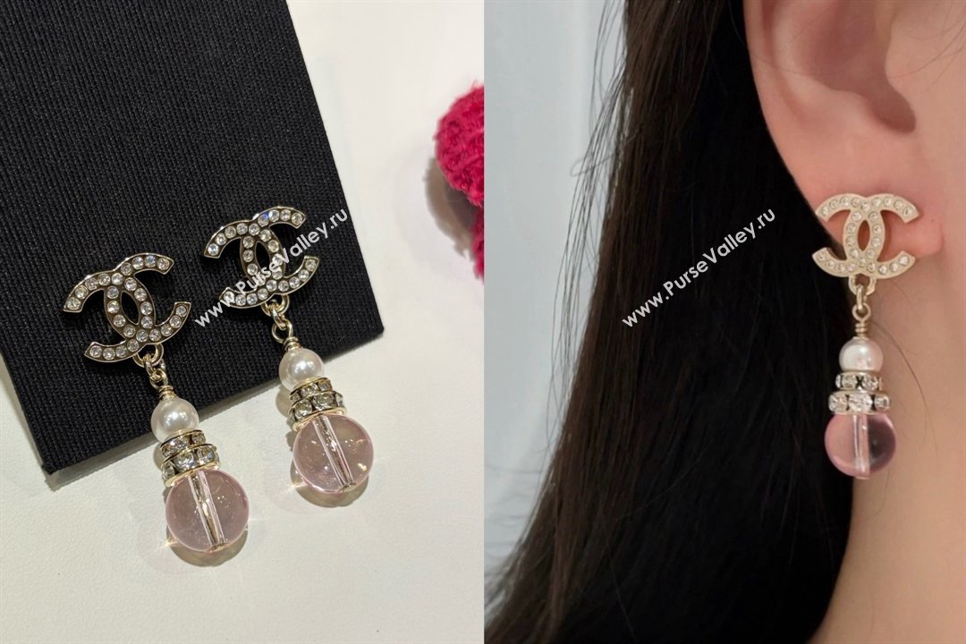 Chanel Earrings CH012617 Pink 2026 (YF-26012717)