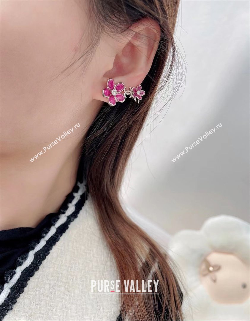 Chanel Bloom Earrings CH012618 Pink 2026 (YF-26012718)