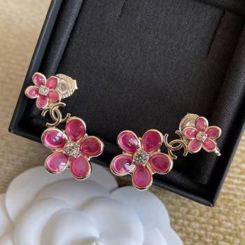 Chanel Bloom Earrings CH012618 Pink 2026 (YF-26012718)