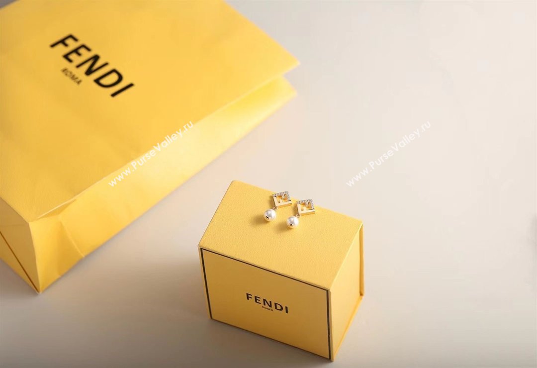 Fendi Forever Earrings F012809 Gold 2026 (YF-26012809)