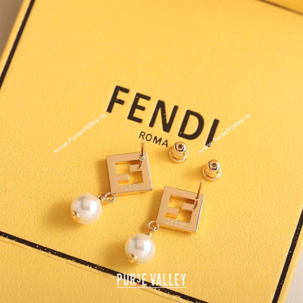 Fendi Forever Earrings F012809 Gold 2026 (YF-26012809)