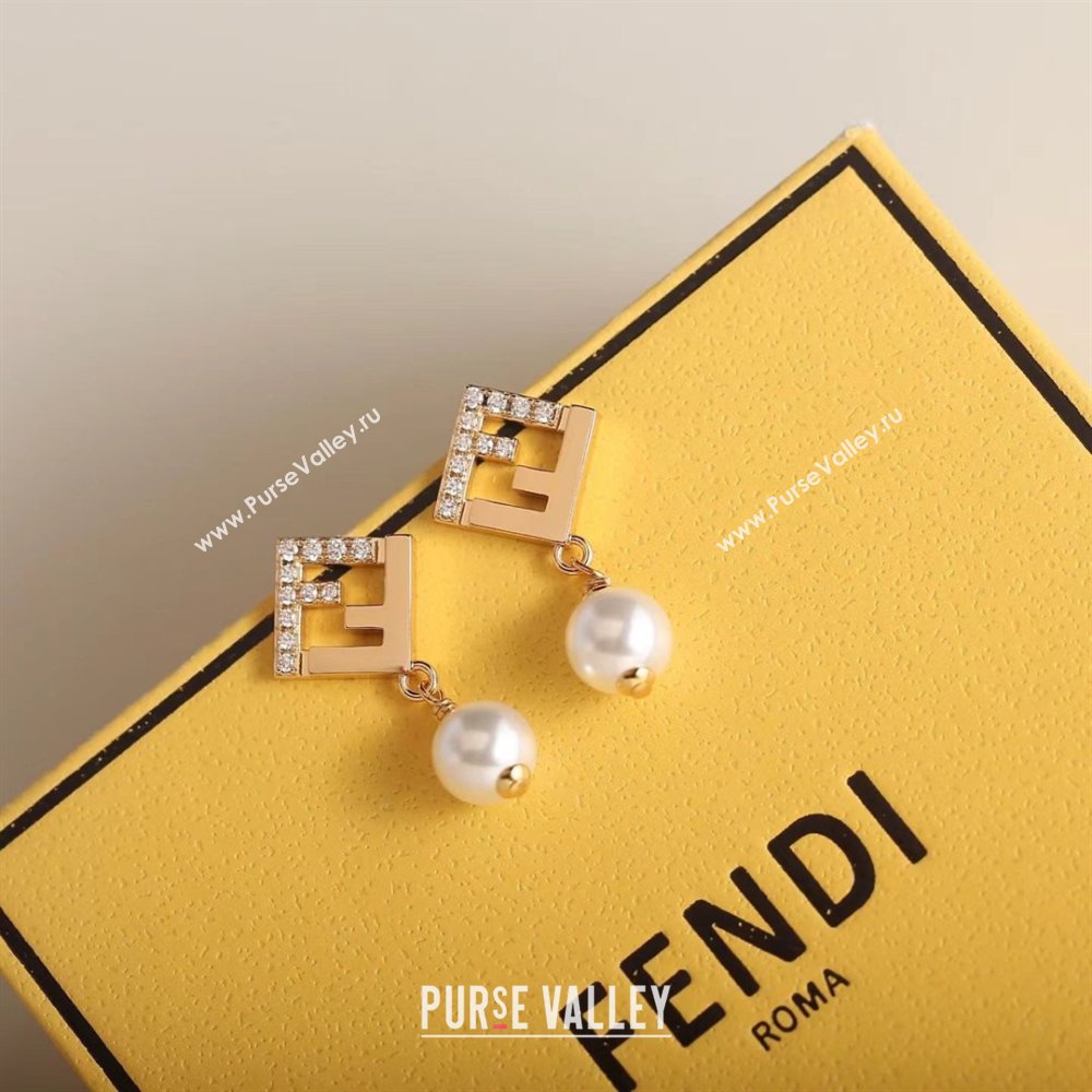 Fendi Forever Earrings F012809 Gold 2026 (YF-26012809)