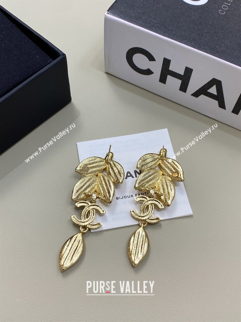 Chanel Crystals Earrings CH012812 Gold 2026 (YF-26012812)