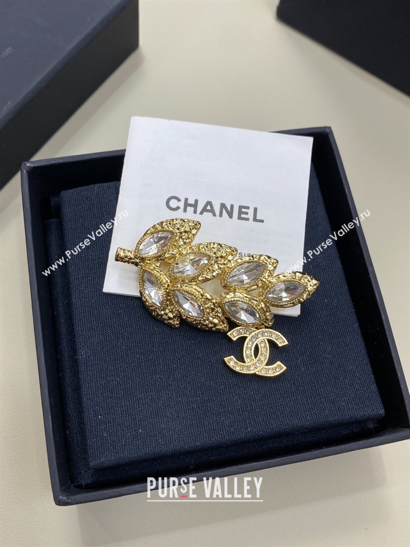 Chanel Crystals Brooch CH012814 Gold 2026 (YF-26012814)