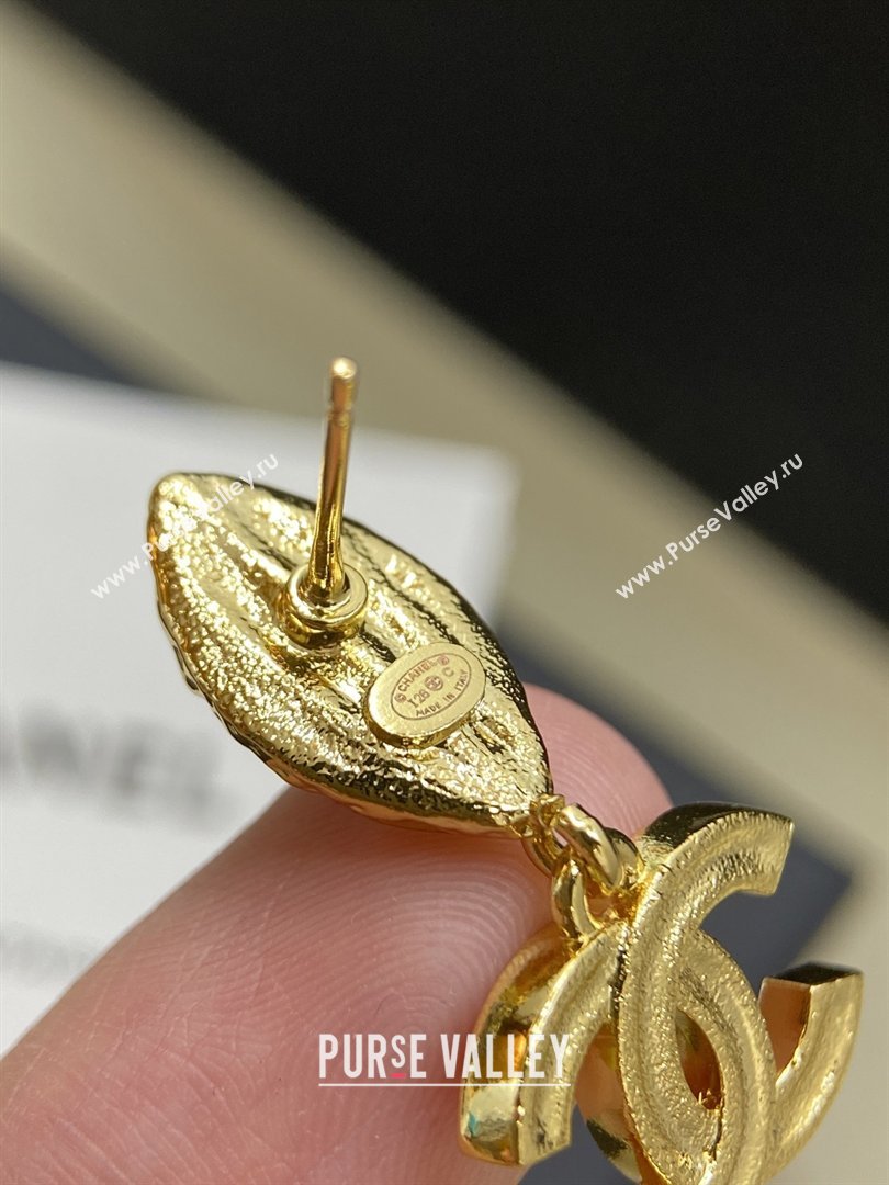 Chanel Crystals Earrings CH012813 Gold 2026 (YF-26012813)
