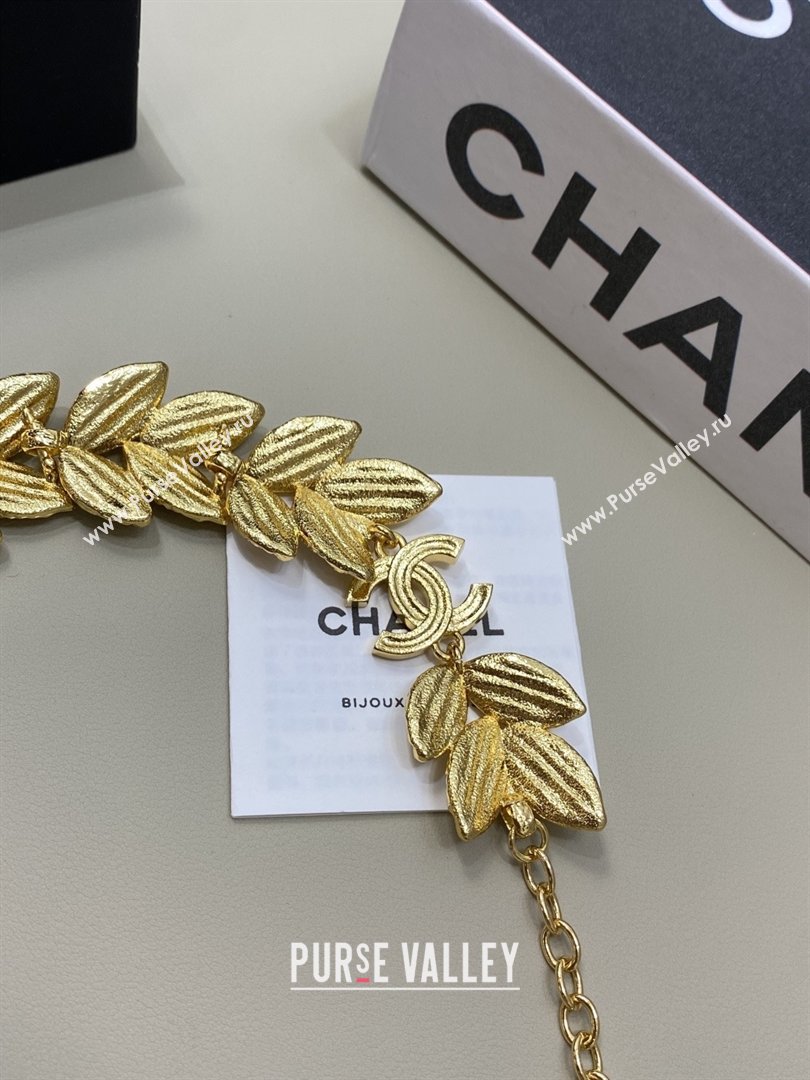 Chanel Brass Crystals Bracelet CH012815 Gold 2026 (YF-26012815)