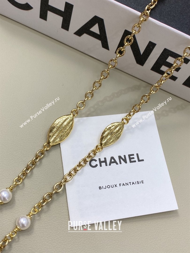 Chanel Brass Crystals Necklace CH012816 Gold 2026 (YF-26012816)