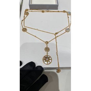 Dior Rose des Vents Necklace D012822 White 2026 (YF-26012822)