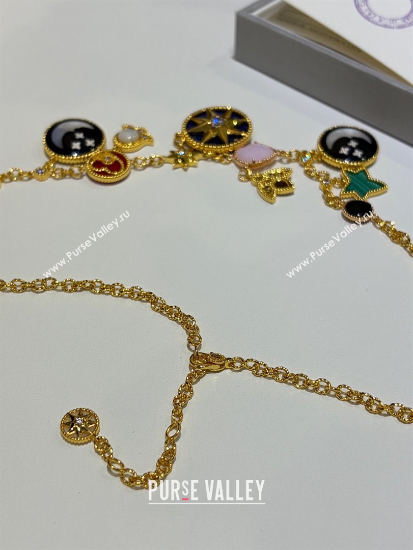 Dior Rose des Vents Necklace D012826 Gold 2026 (YF-26012826)