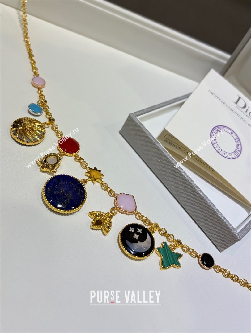 Dior Rose des Vents Necklace D012826 Gold 2026 (YF-26012826)