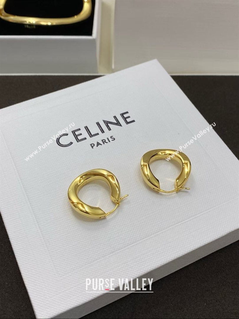 Celine Earrings C012831 Gold 2026 (YF-26012831)