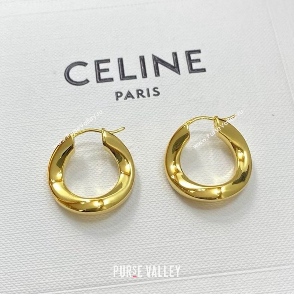 Celine Earrings C012831 Gold 2026 (YF-26012831)
