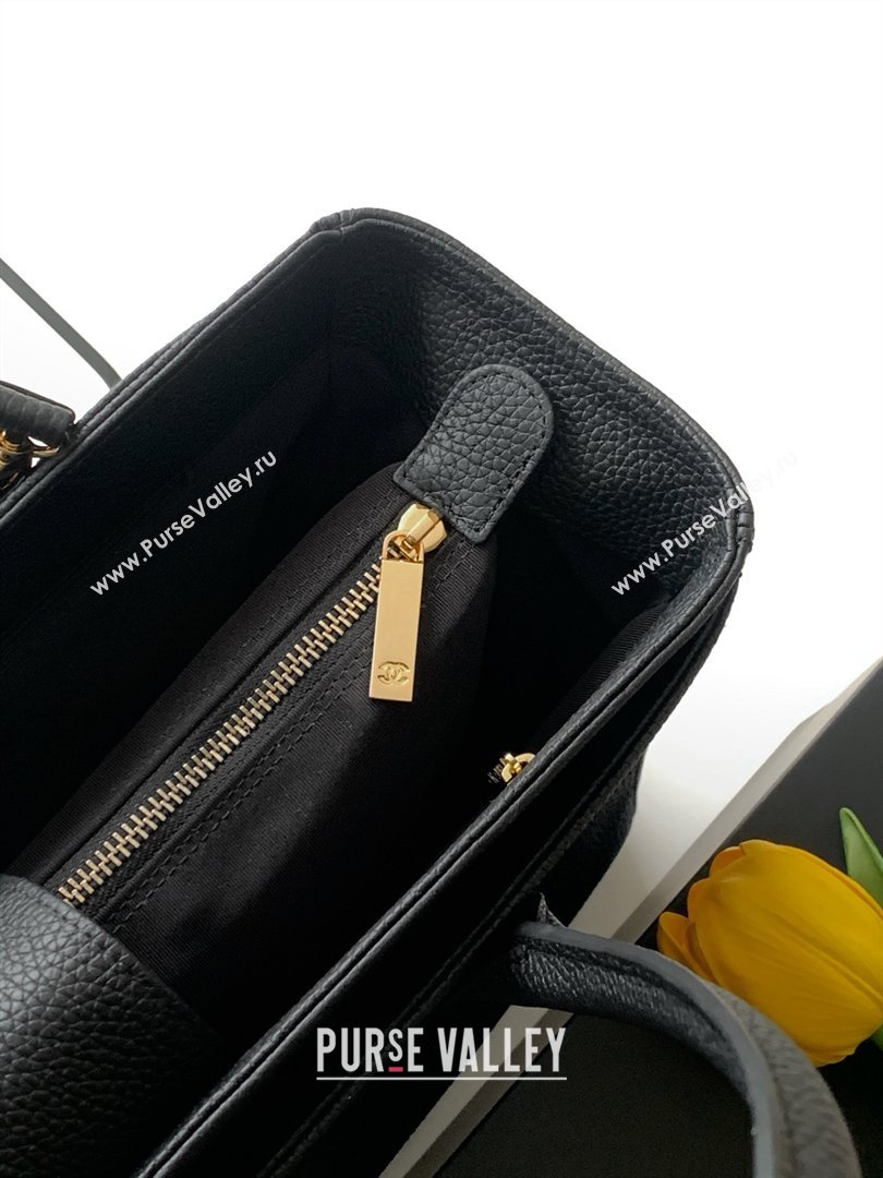 Chanel Medium Tote Bag in Grained Calfskin AS2157 Black/Gold 2026 (JY-26012724)