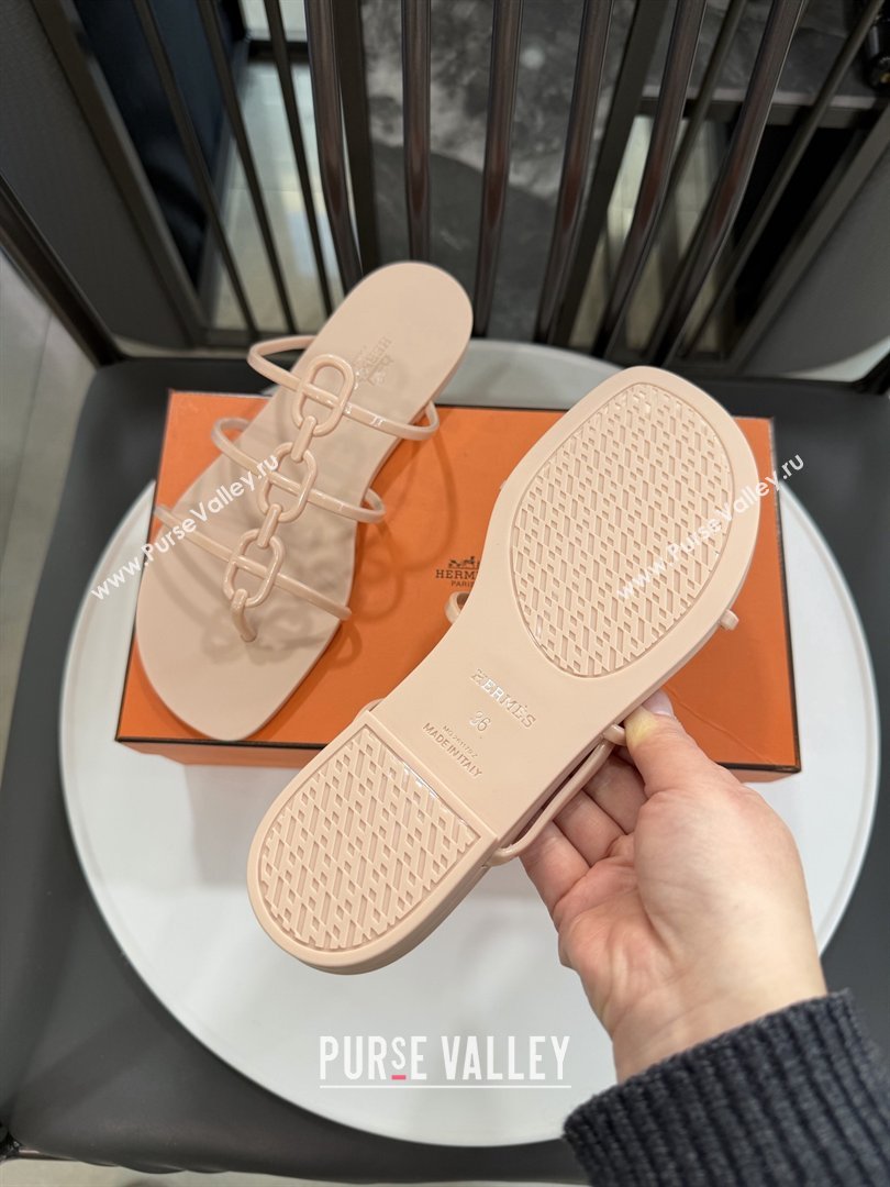 Hermes Mykonos Sandals in TPU Beige 2026 (ME-26020302)