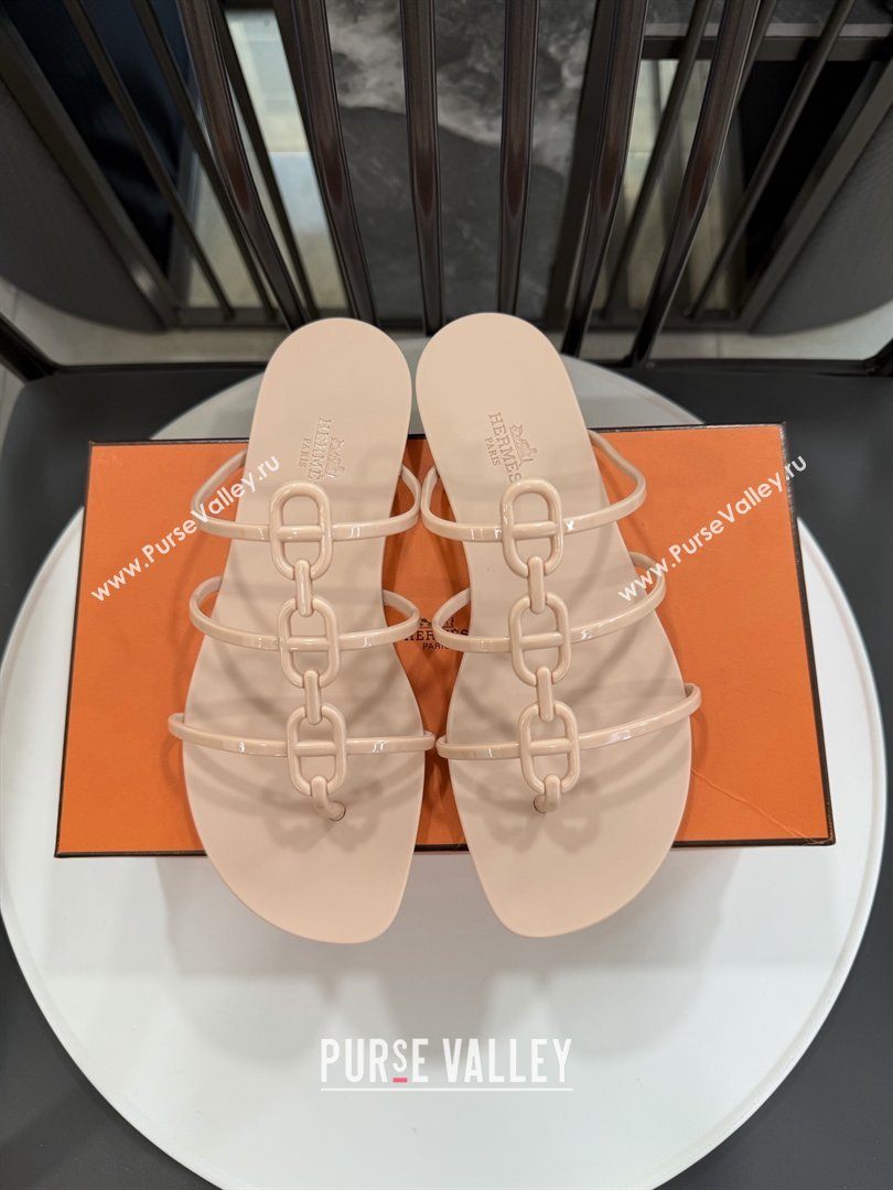 Hermes Mykonos Sandals in TPU Beige 2026 (ME-26020302)