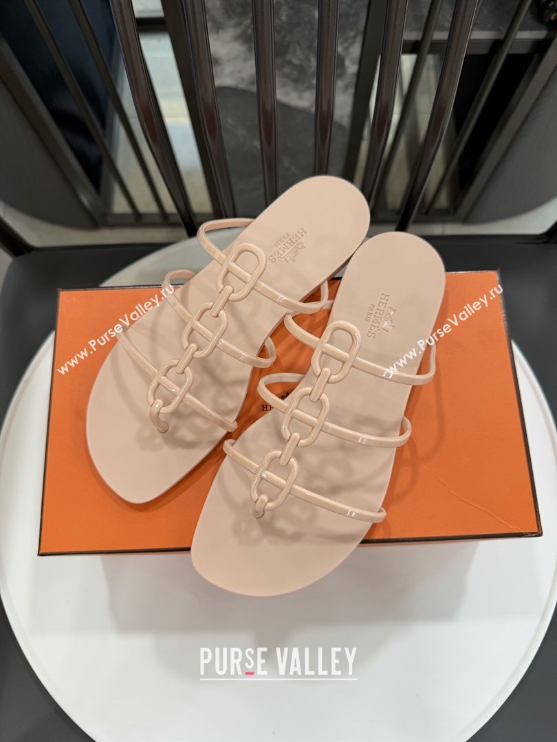 Hermes Mykonos Sandals in TPU Beige 2026 (ME-26020302)