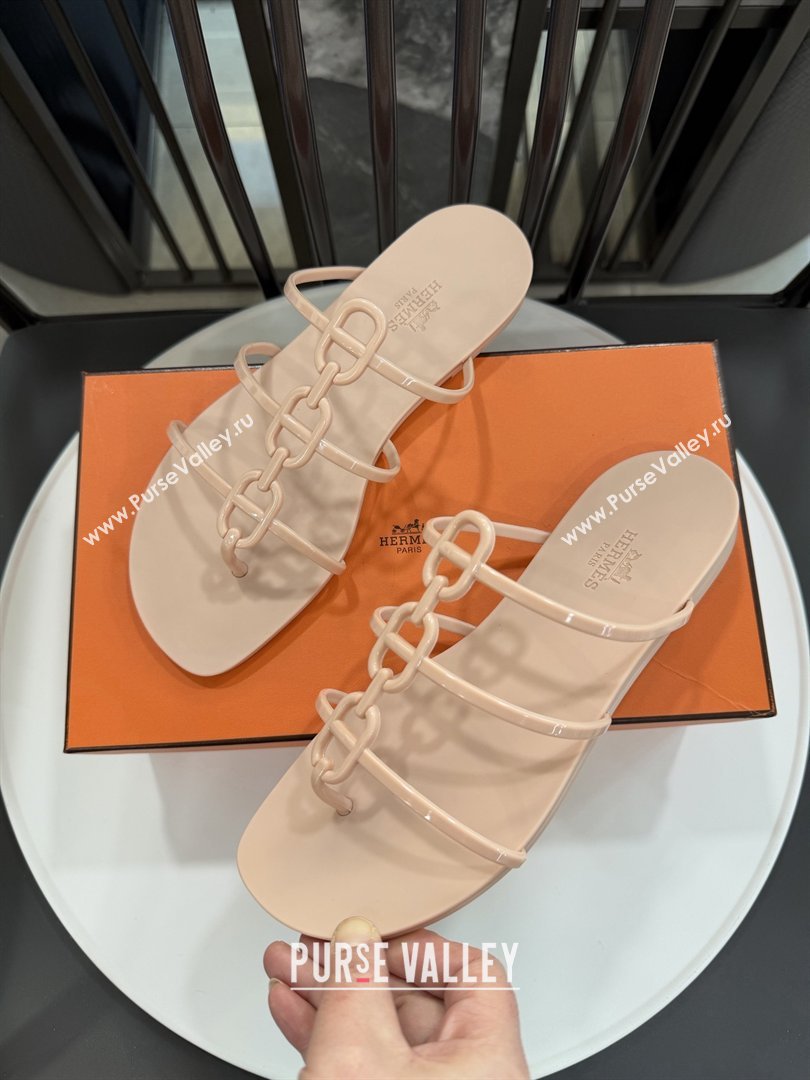 Hermes Mykonos Sandals in TPU Beige 2026 (ME-26020302)