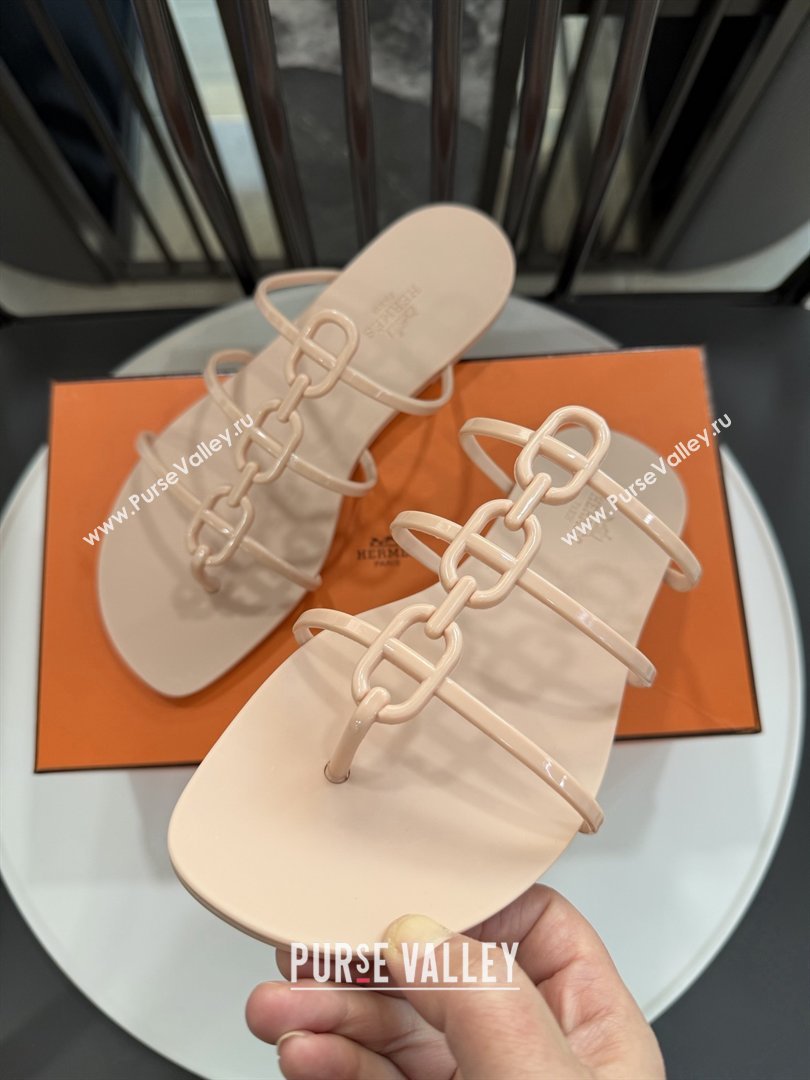 Hermes Mykonos Sandals in TPU Beige 2026 (ME-26020302)