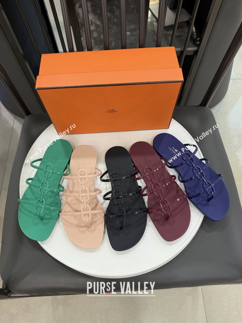 Hermes Mykonos Sandals in TPU Beige 2026 (ME-26020302)