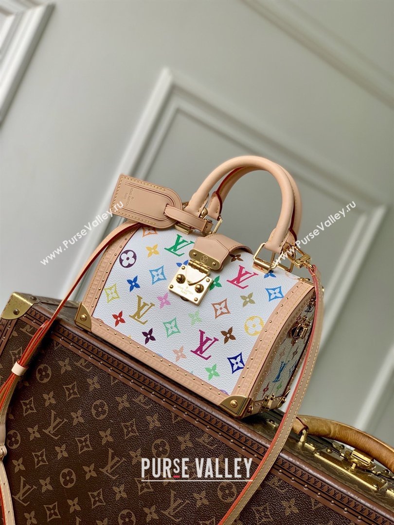 LV x TM Speedy Trunk 20 Multicolored/White Monogram Canvas M27833 2026 (K-26022702)