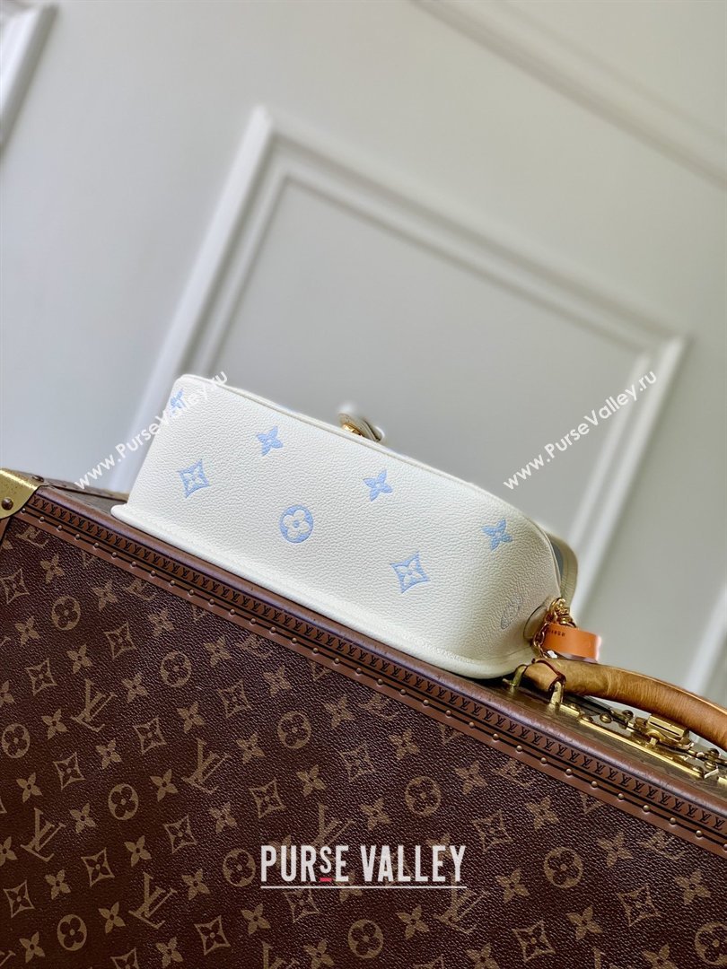 Louis Vuitton Diane Bag in Milky White/Blue Cowhide Leather M28054 2026 (K-26022712)