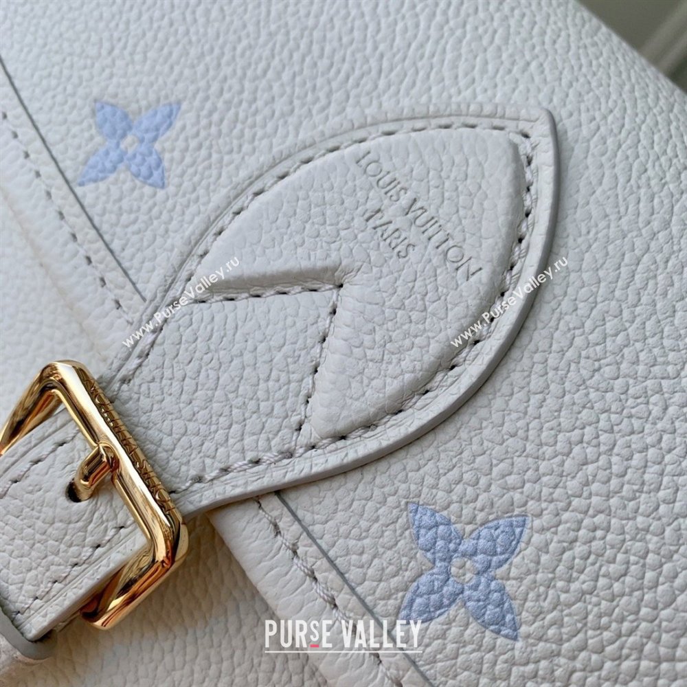 Louis Vuitton Diane Bag in Milky White/Blue Cowhide Leather M28054 2026 (K-26022712)
