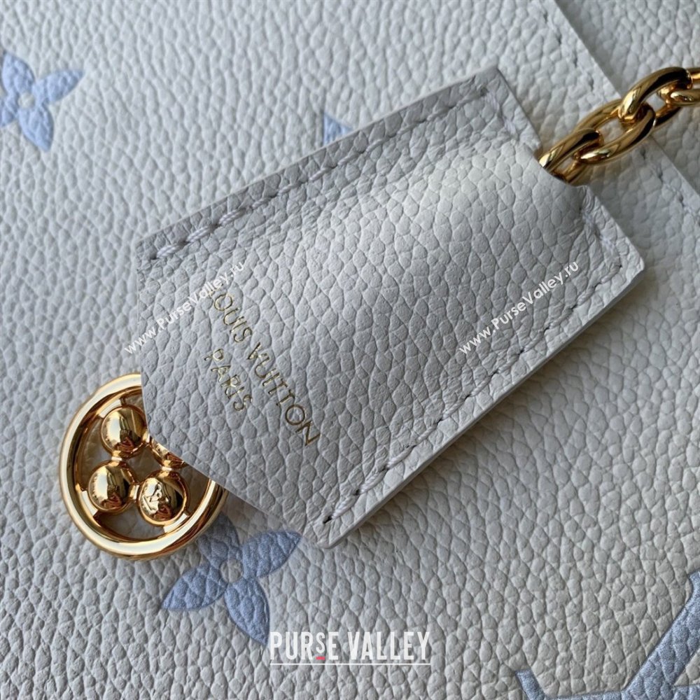 Louis Vuitton Diane Bag in Milky White/Blue Cowhide Leather M28054 2026 (K-26022712)